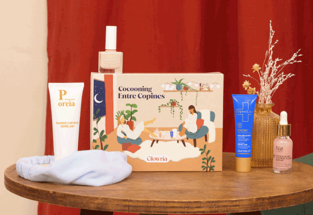 Les produits de la box Cocooning Entre Copines