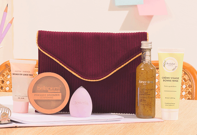 Les produits de la box Working Girl