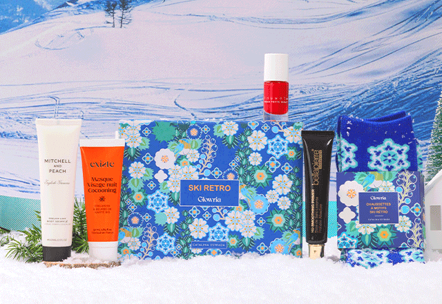 Les produits de la box Ski Rétro