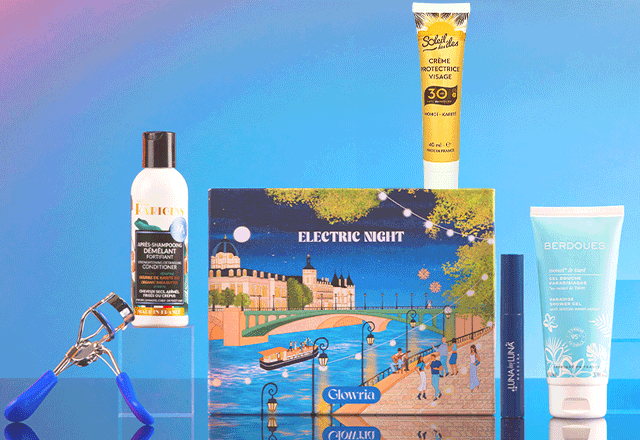 Les produits de la box Electric Night