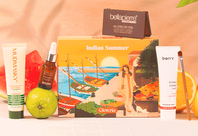 Les produits de la box Indian Summer