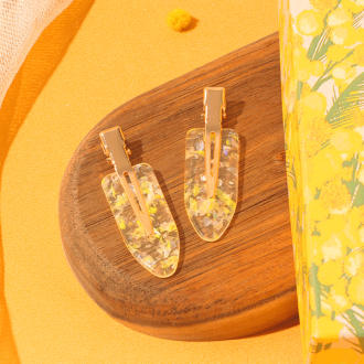 Glowria - Barrettes Mimosa