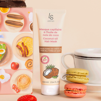 Masque Capillaire Après-Shampoing à l’Huile de Noix de Coco