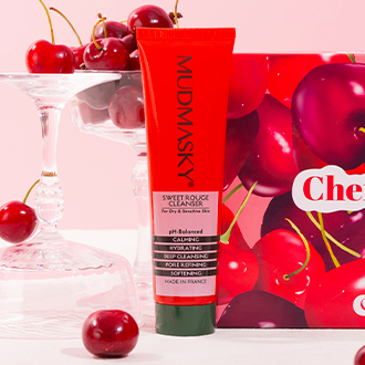 Gel Nettoyant Visage Doux et Apaisant Parfum Cerise