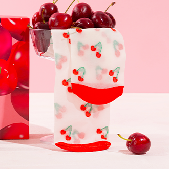 Chaussettes Estivales Cerises